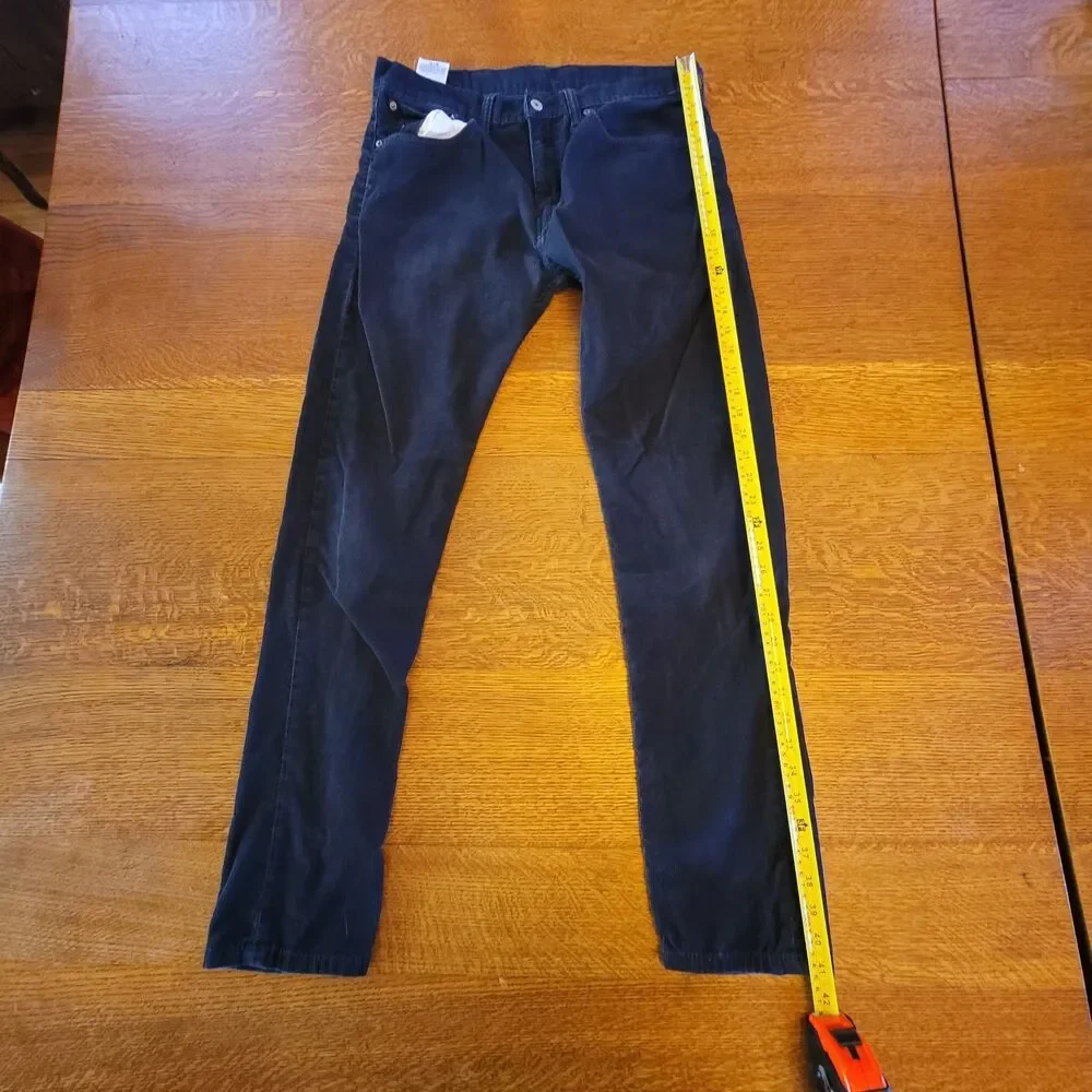 Levi's 508 Corduroy Jeans Dark Blue Straight Fit 32x32